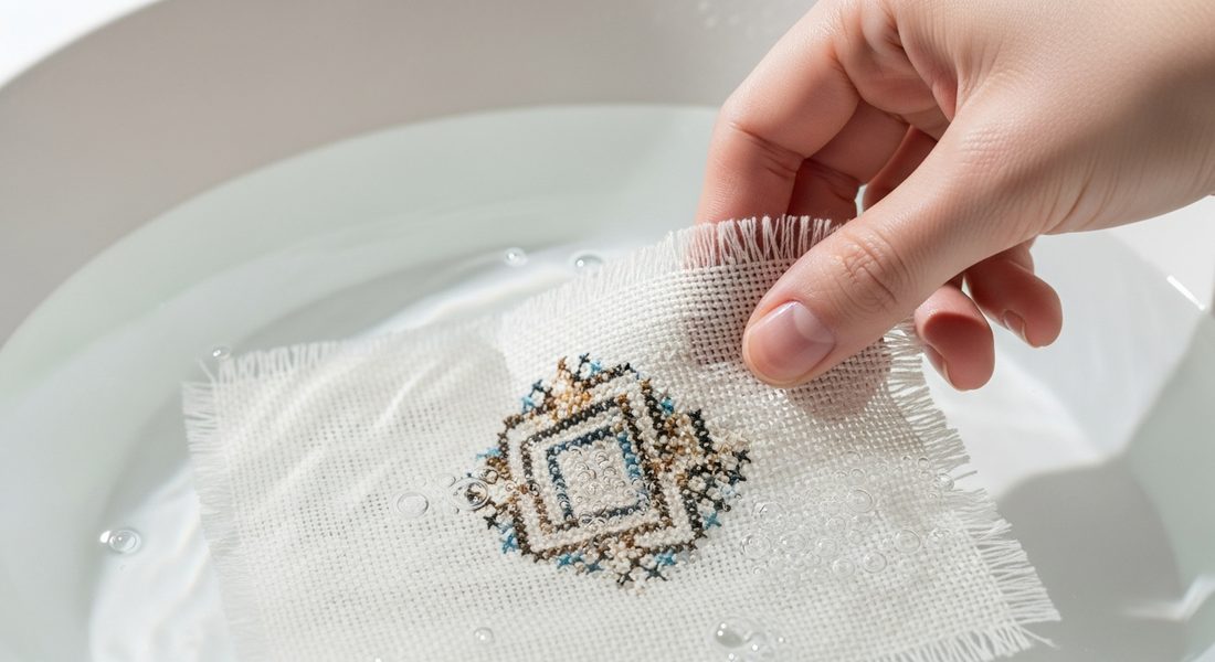 How to Wash Cross Stitch: Safe Archival Guide