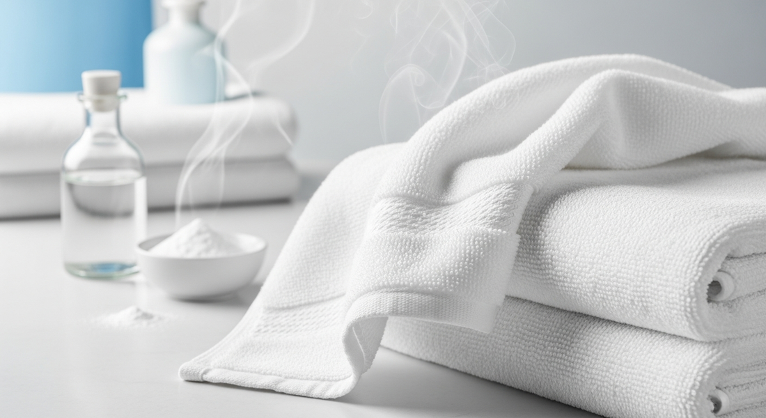 Wash Towels with Vinegar and Baking Soda: Easy Guide