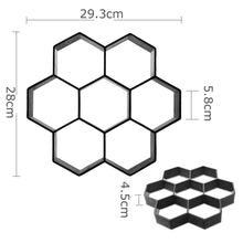 Load image into Gallery viewer, DIY Plastic Path Maker Mold Manually Paving Cement Brick Stone Road Paving Mold Concrete Molds Tool for Garden Paving Accessory
